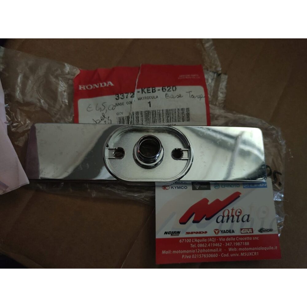 HONDA 33721-KEB-620 BASE TARGA REBEL 125/150