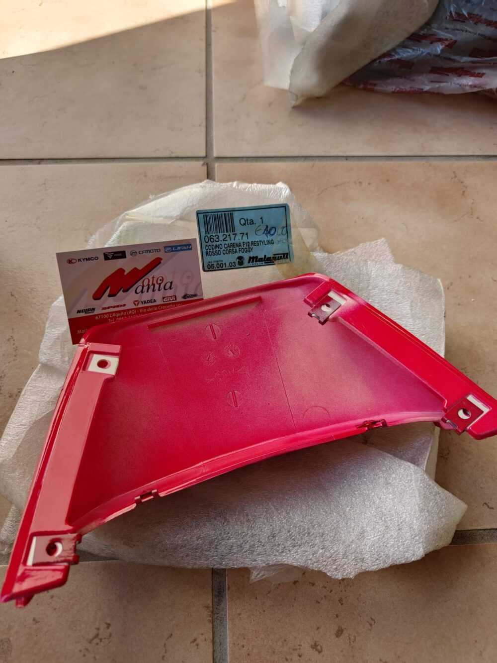 CODINO ROSSO MALAGUTI F12 063.217.71