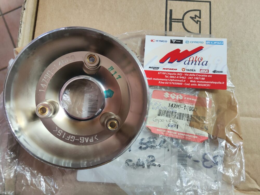 COPERCHIO POSTERIORE MARMITTA SUZUKI BURGMAN 14790-14G00