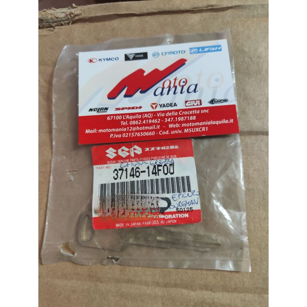 CHIAVE GREZZA SUZUKI BURGMAN 37146-14F00