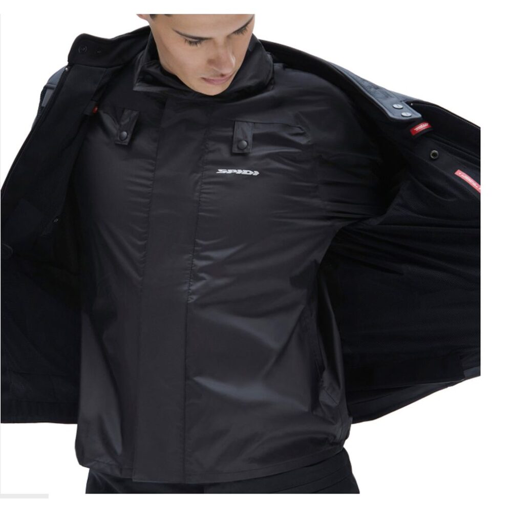 SPIDI INTERSECTION GIACCA IN PELLE H2OUT P241