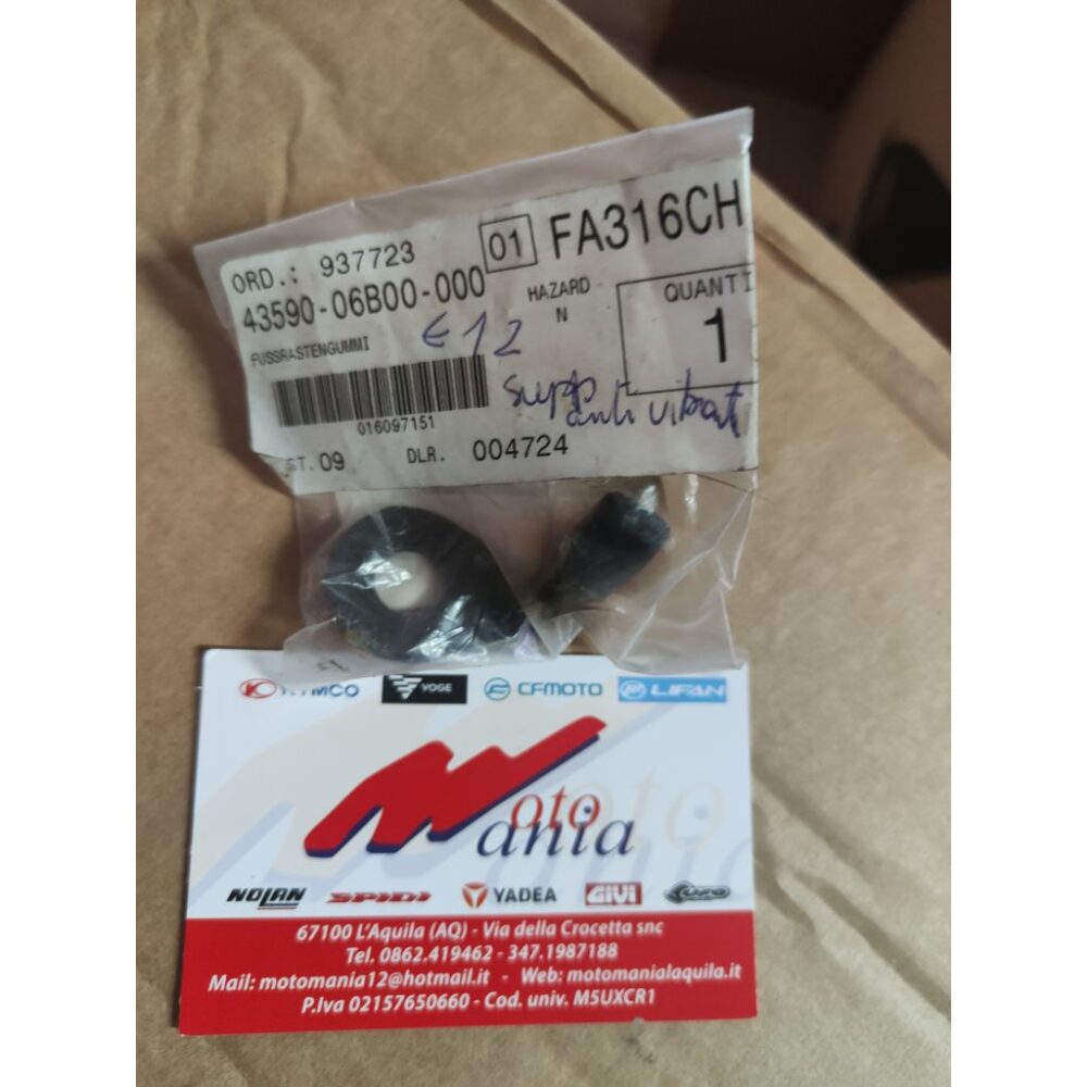 SUPPORTO ANTIVIBRANTE SUZUKI GSX-R 43590-06B00