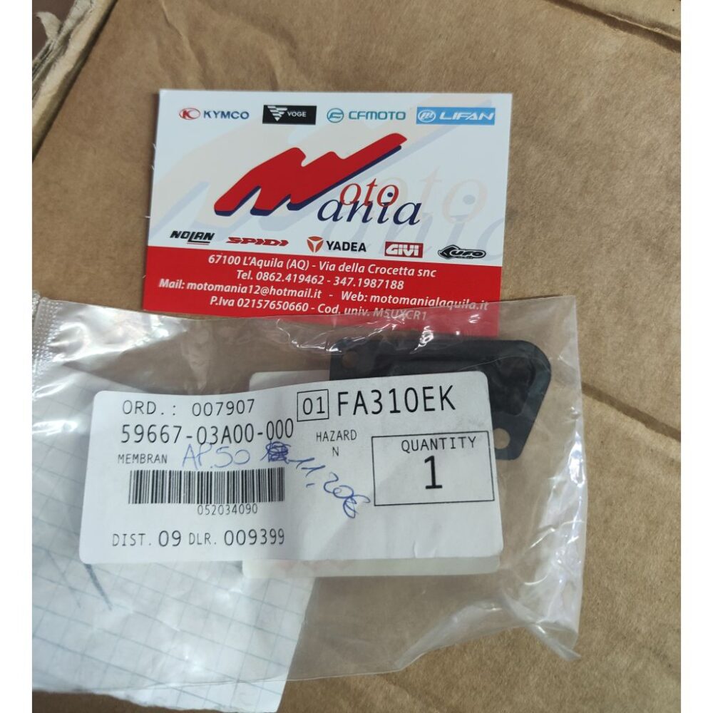 MEMBRANA COPERCHIO SUZUKI 59667-03A00-000