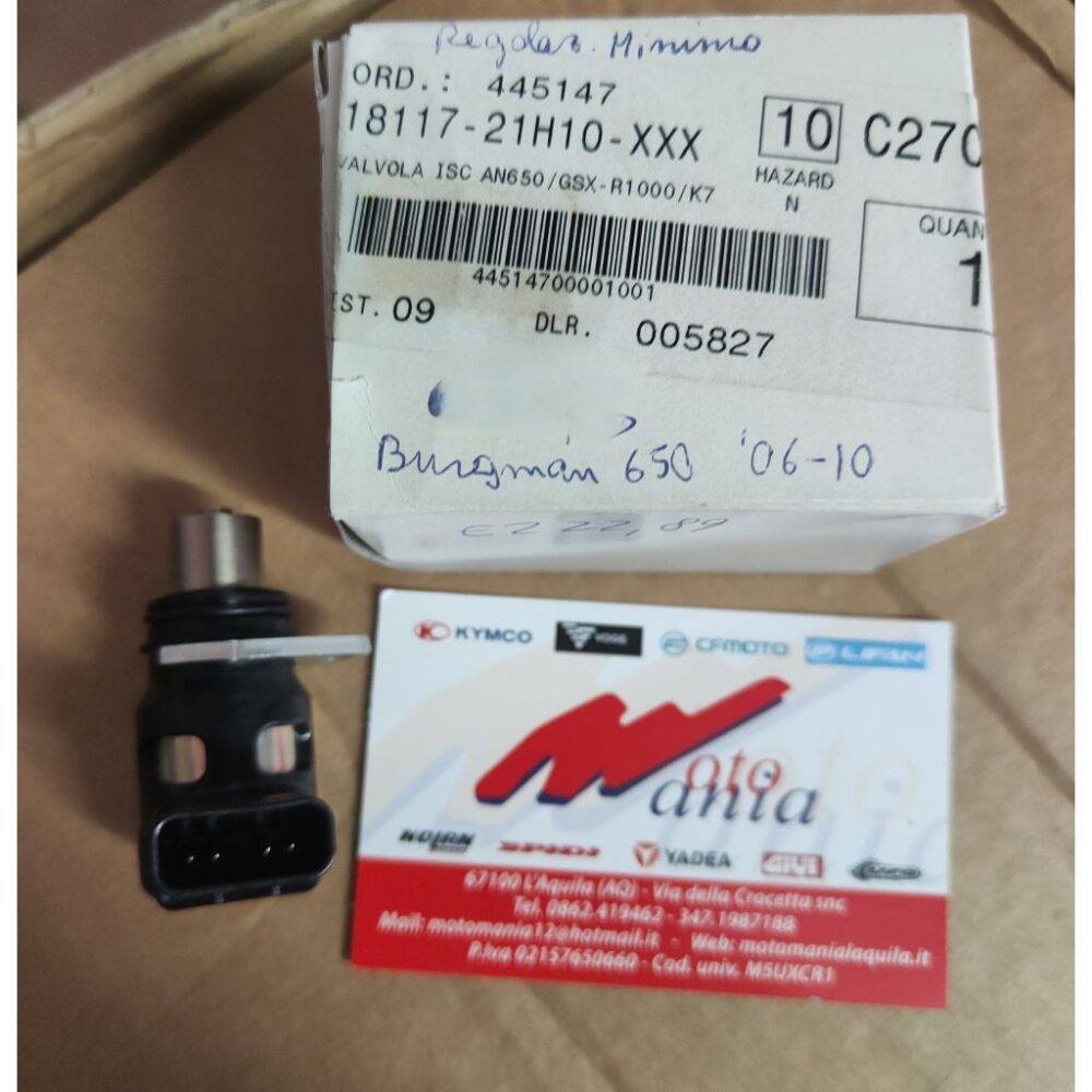 VALVOLA SUZUKI BURGMAN 18117-21H10