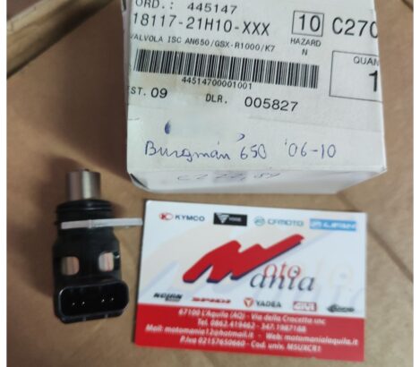 VALVOLA SUZUKI BURGMAN 18117-21H10