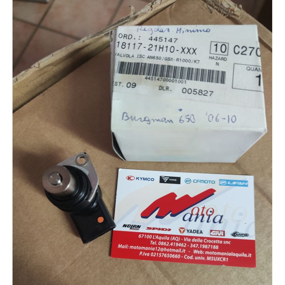 VALVOLA SUZUKI BURGMAN 18117-21H10