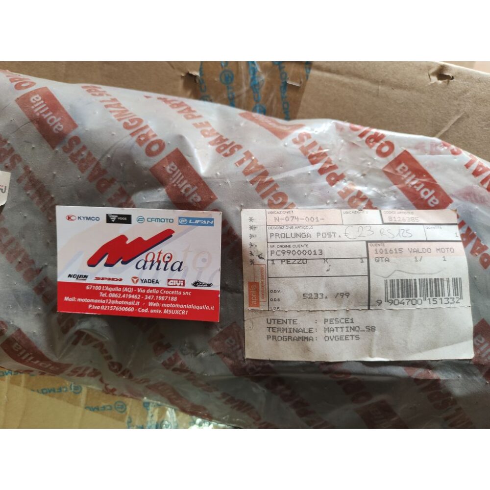 PROLUNGA POSTERIORE APRILIA AP8126385